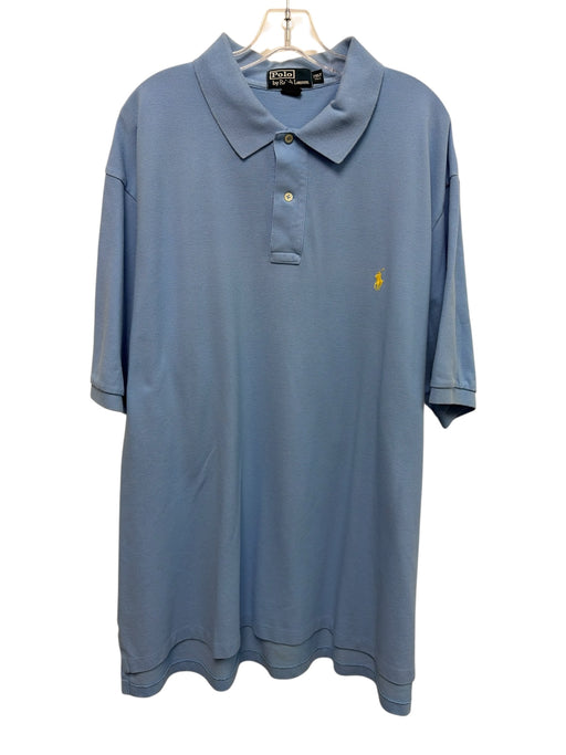 Polo Ralph Lauren Size 2XLT Blue Cotton Polo Men's Short Sleeve Blue / 2XLT