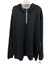 Peter Millar Size 3X Black Polyester Quarter Zip Men's Jacket Black / 3X