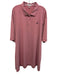 Peter Millar Size 3XL Red & White Polyester Striped Polo Men's Short Sleeve Red & White / 3XL