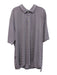 Peter Millar Size 3XL Purple, Blue, Multi Polyester Striped Polo Short Sleeve Purple, Blue, Multi / 3XL