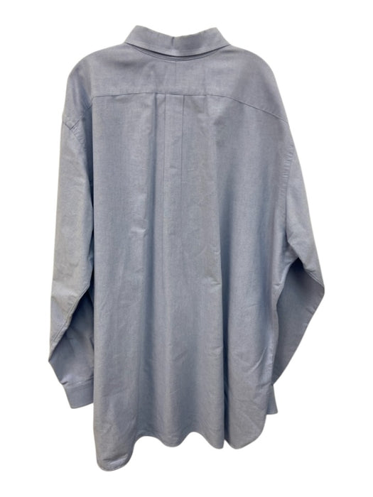 Polo Ralph Lauren Size 3XLT Blue Cotton Button Down Men's Long Sleeve Shirt Blue / 3XLT