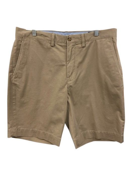 Polo Ralph Lauren Size 34 Beige Cotton Zip Fly Men's Shorts Beige / 34