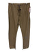 Essentials Size M Brown Cotton & Nylon Drawstring Waist Men's Pants Brown / M