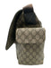 Gucci Beige Coated Canvas Pockets Guccissima Adjustable Strap Diaper Bag Bag Beige