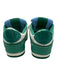 Nike Shoe Size 7.5 Green, White, Blue Canvas Lace Up Color Block Sneakers Green, White, Blue / 7.5