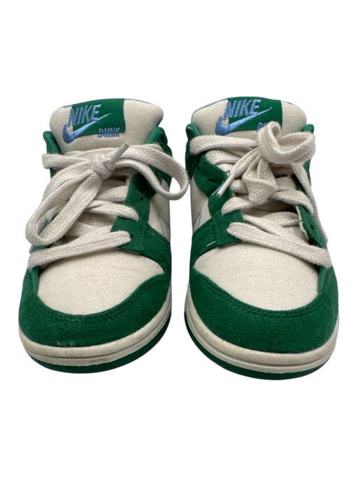Nike Shoe Size 7.5 Green, White, Blue Canvas Lace Up Color Block Sneakers Green, White, Blue / 7.5