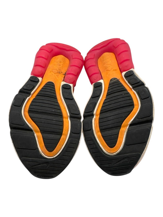 Nike Air Shoe Size 8 Pink, Orange, Red Synthetic Knit Color Block Sneakers Pink, Orange, Red / 8
