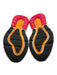 Nike Air Shoe Size 8 Pink, Orange, Red Synthetic Knit Color Block Sneakers Pink, Orange, Red / 8