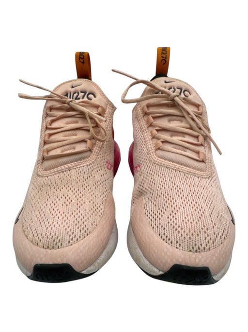 Nike Air Shoe Size 8 Pink, Orange, Red Synthetic Knit Color Block Sneakers Pink, Orange, Red / 8