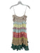 Sweet En Forme Size S Multi Polyester Tiered Spaghetti Strap Rainbow Dress Multi / S