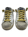 Golden Goose Shoe Size 26 Beige, Silver, Gold Leather & Suede Low Top Sneakers Beige, Silver, Gold / 26
