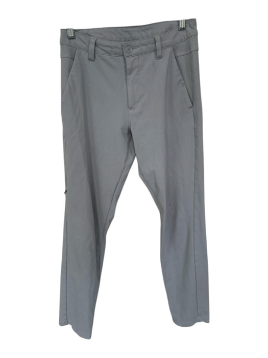 BYLT Size 30 Light Gray Viscose Solid Side Pockets Golf Men's Pants Light Gray / 30