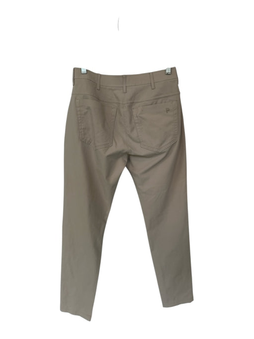Public Rec Size 29x32 Khaki Polyester Solid Golf Men's Pants Khaki / 29x32