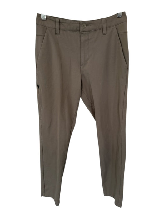 BYLT Size 30 Taupe Viscose Solid Side Pockets Golf Men's Pants Taupe / 30