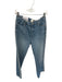 Frame Size 28 Light Wash Cotton Blend Pearl Detail Button Fly Pockets Jeans Light Wash / 28