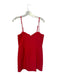 French Connection Size M Tomato Polyester Blend Spaghetti Strap Wire cups Dress Tomato / M