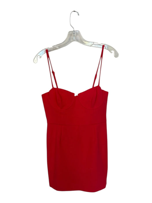 French Connection Size M Tomato Polyester Blend Spaghetti Strap Wire cups Dress Tomato / M