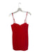 French Connection Size M Tomato Polyester Blend Spaghetti Strap Wire cups Dress Tomato / M