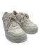 Gucci Shoe Size 38.5 White Leather Upper Perforated Guccissima Low Top Sneakers White / 38.5