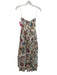 Charina Sarte Size XS White & Multi Cotton Floral Paisley Strapless Dress White & Multi / XS