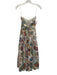 Charina Sarte Size XS White & Multi Cotton Floral Paisley Strapless Dress White & Multi / XS