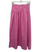 Maeve Size S Pink Cotton Blend Shirred Back Yoke Detail Gathered Waist Skirt Pink / S
