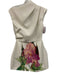 Elliatt Size S White, Pink & Multi Polyester Sleeveless Floral Above Knee Dress White, Pink & Multi / S