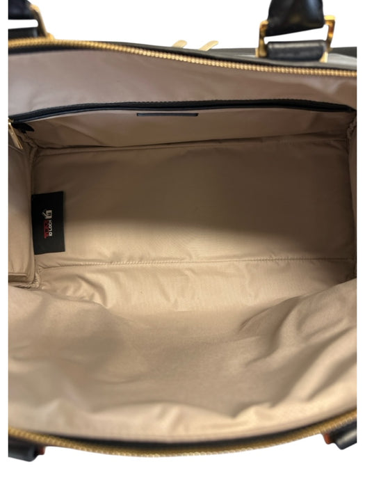 Tumi Black Gold hardware Weekender Duffle Bag Black / L