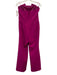 Trina Turk Size 8 Magenta Pink Polyester Blend Strapless Boning Darted Jumpsuit Magenta Pink / 8