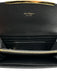 Salvatore Ferragamo Black Leather Flap Gold Hardware Horse Bit Wallets Black