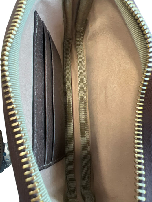 Gucci Brown, Green & Red Canvas & Leather Belt bag Logo Accessories - Women Brown, Green & Red