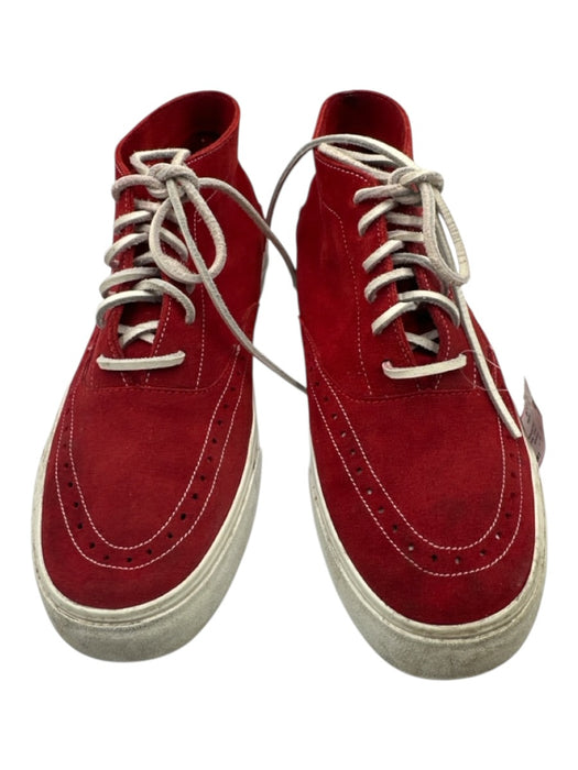 Alife Shoe Size 9 Red Suede Solid Sneaker Men's Shoes Red / 9