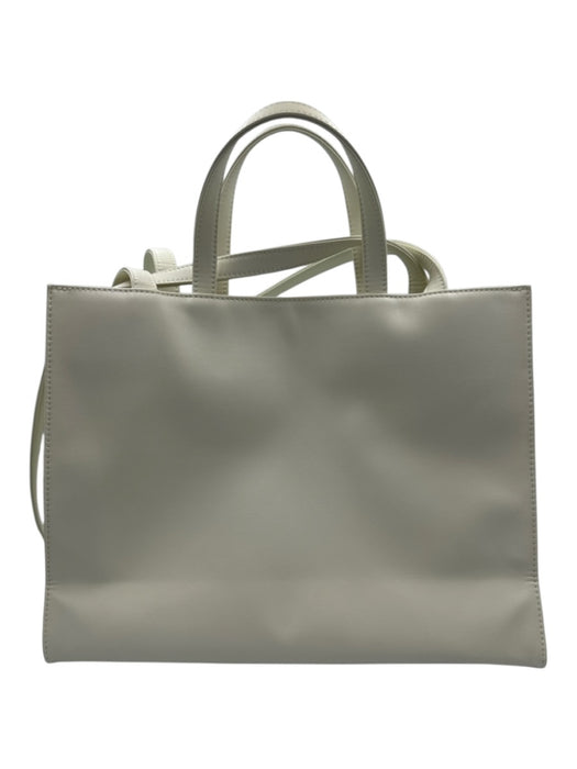 Telfar Light Green Leather Crossbody Handle Logo Bag Light Green / M/L