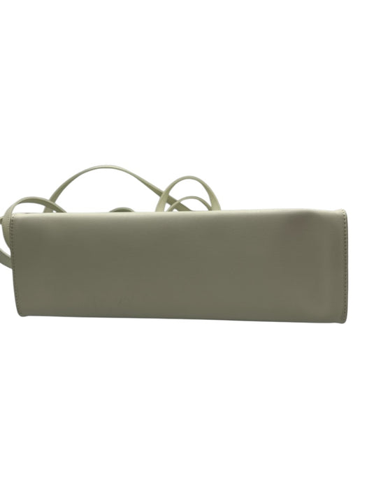 Telfar Light Green Leather Crossbody Handle Logo Bag Light Green / M/L