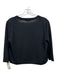 Ann Mashburn Size Large Black Cashmere Extra Fine 3/4 Sleeve Open Front Cardigan Black / Large