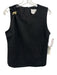 Hyacinth House Size M Black Polyester Blend gold metal accent Back Zip Top Black / M