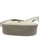 Kate Spade Ivory Pebble Leather Gold Metal Shoulder Bag Purse Ivory / Small