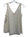 Lilly Pulitzer Size M Cream & Gold No Fabric Tag Mesh Top Gold Dot Detail Top Cream & Gold / M