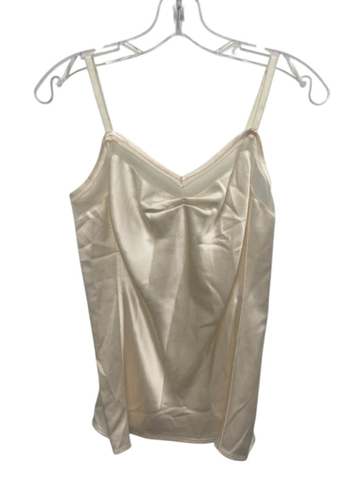 Charles & Chang- Lima Size 4 Blush Pink Silk Blend Lace Detail V Neck Top Blush Pink / 4