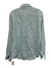 Orlebar Brown Size M Light blue Linen Solid Button Up Men's Long Sleeve Shirt Light blue / M