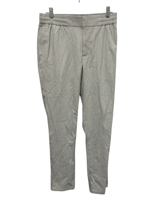 Orlebar Brown NWT Size 32 White & Blue Cotton Seersucker Waist Band Men's Pants White & Blue / 32