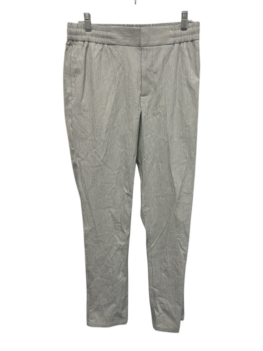 Orlebar Brown NWT Size 32 White & Blue Cotton Seersucker Waist Band Men's Pants White & Blue / 32