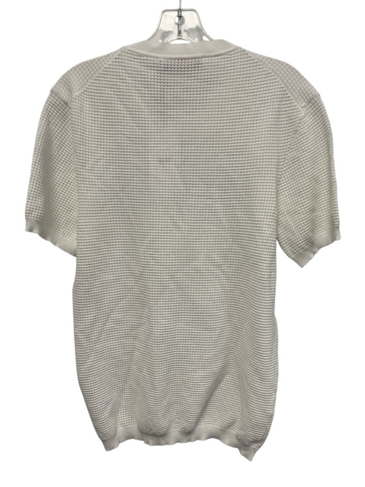 Orlebar Brown NWT Size S White Polyester Blend Knit T shirt Crew Short Sleeve White / S