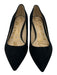 Sam Edelman Shoe Size 8 Black Suede Pointed Toe Kitten Heel Pumps Black / 8