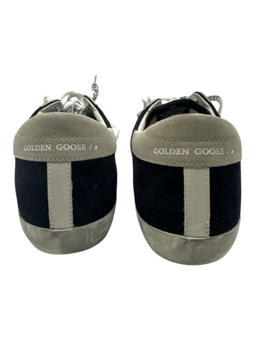 Golden Goose Shoe Size 46 NWT Navy & White Suede Solid Sneaker Men's Shoes Navy & White / 46