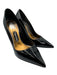 Tom Ford Shoe Size 40 Black & Gold Patent Leather Pointed Toe Gold Heel Pumps Black & Gold / 40