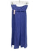 Mara Hoffman Size 2/00 Purple Tencel Smocked Detail High Waist Crop Skirt Set Purple / 2/00
