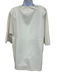 Michael Kors Collection Size 10 White Cotton Blend Open Front 1/2 Sleeve Jacket White / 10