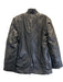 Cynthia Rowley Size M Black Polyester filet crochet Quilted Flap Pockets Jacket Black / M