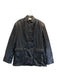 Cynthia Rowley Size M Black Polyester filet crochet Quilted Flap Pockets Jacket Black / M